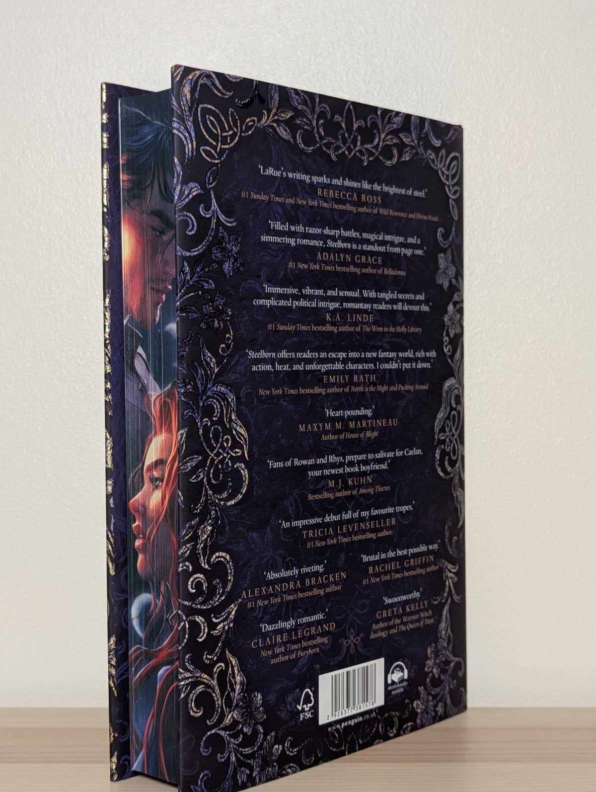 Steelborn by Taylor J. LaRue (First Edition with sprayed edges) - Fialta Books