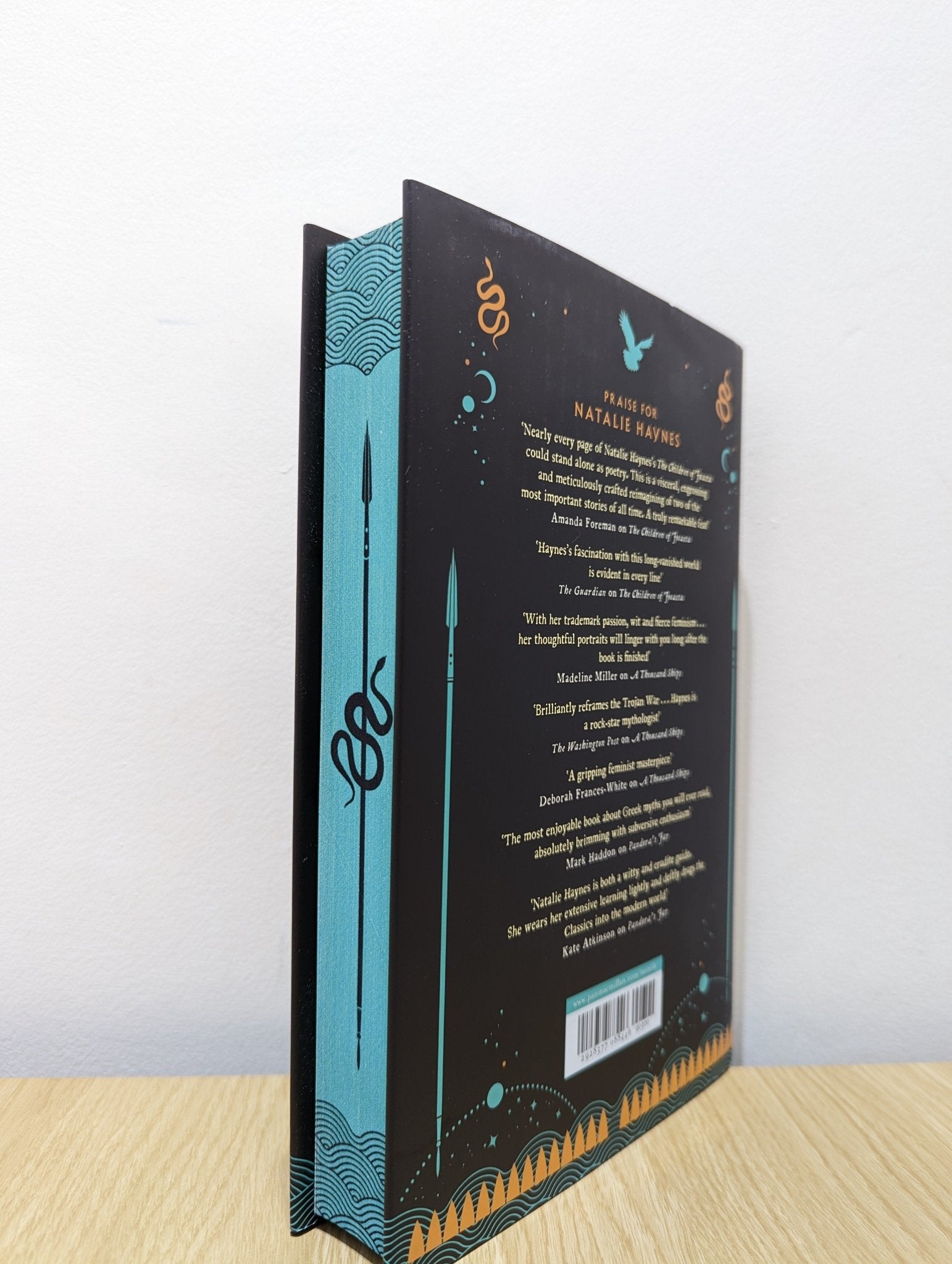 Stone Blind: Medusa's Story by Natalie Haynes (Signed First Edition with sprayed edges) - Fialta Books