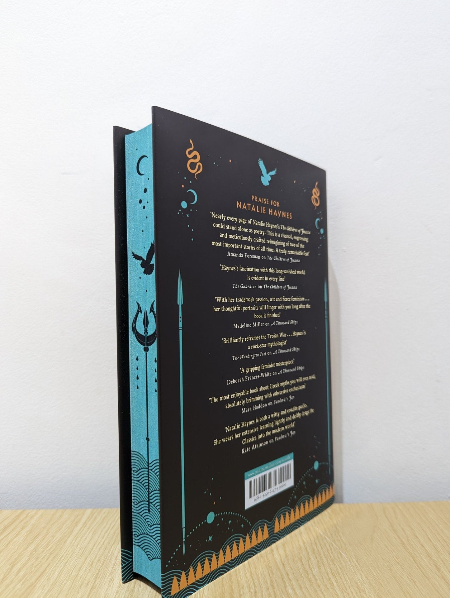 Stone Blind: Medusa's Story by Natalie Haynes (Signed Numbered First Edition with sprayed edges) - Fialta Books