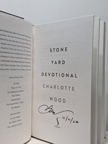 Stone Yard Devotional by Charlotte Wood (Signed Dated First Edition) - Fialta Books