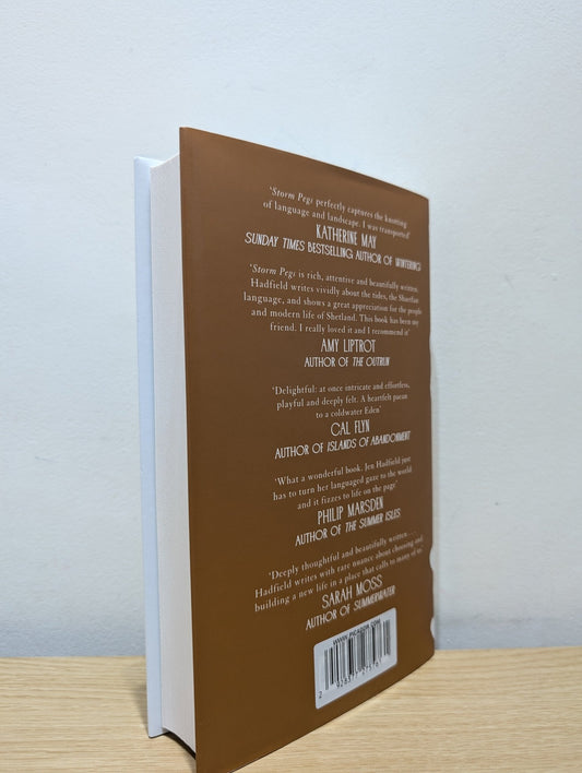 Storm Pegs: A Life Made in Shetland by Jen Hadfield (Signed First Edition) - Fialta Books
