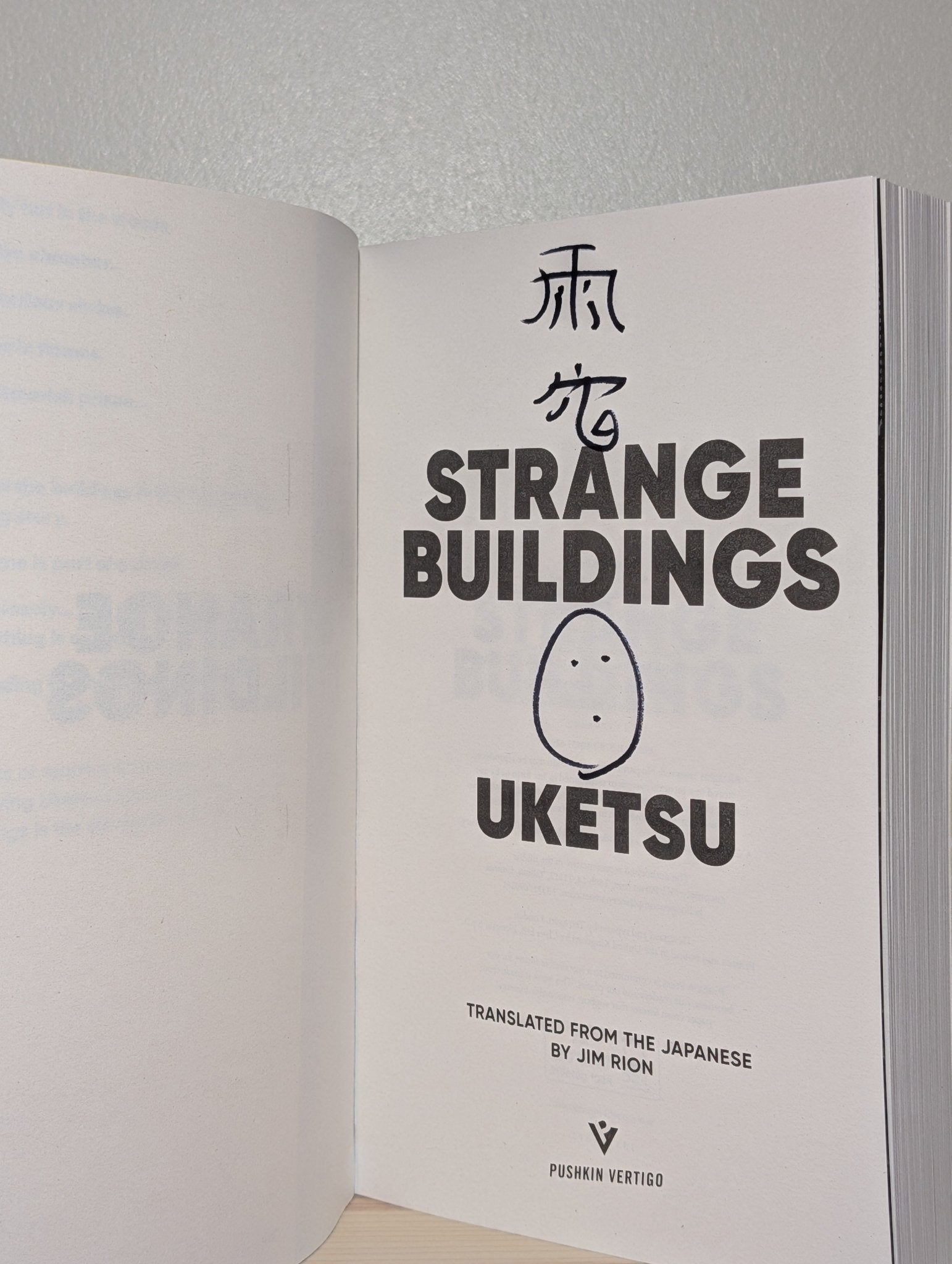 Strange Buildings by Uketsu (Signed First Edition) - Fialta Books