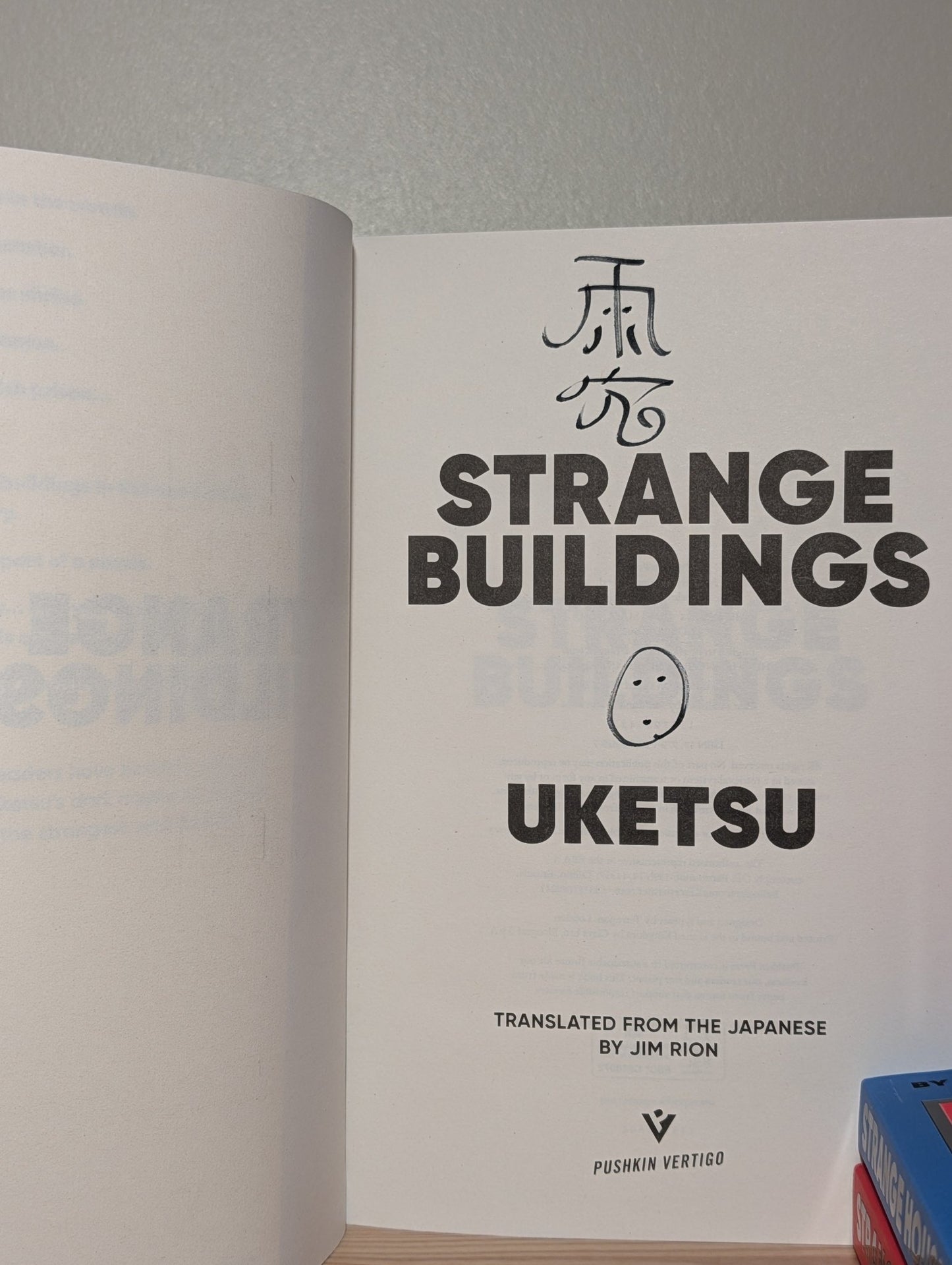 Strange Pictures; Strange Houses; Strange Buildings by Uketsu (Signed Edition Set) - Fialta Books