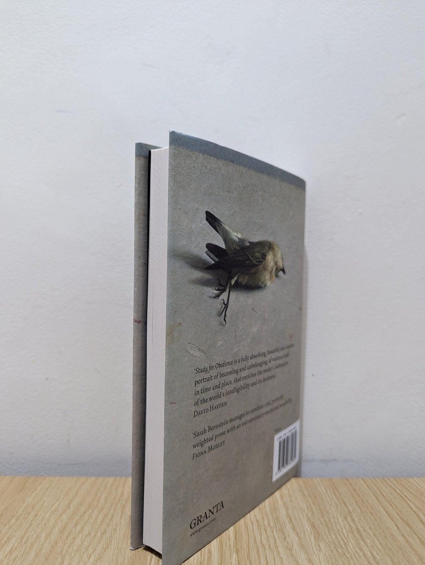 Study for Obedience by Sarah Bernstein (Signed) - Fialta Books