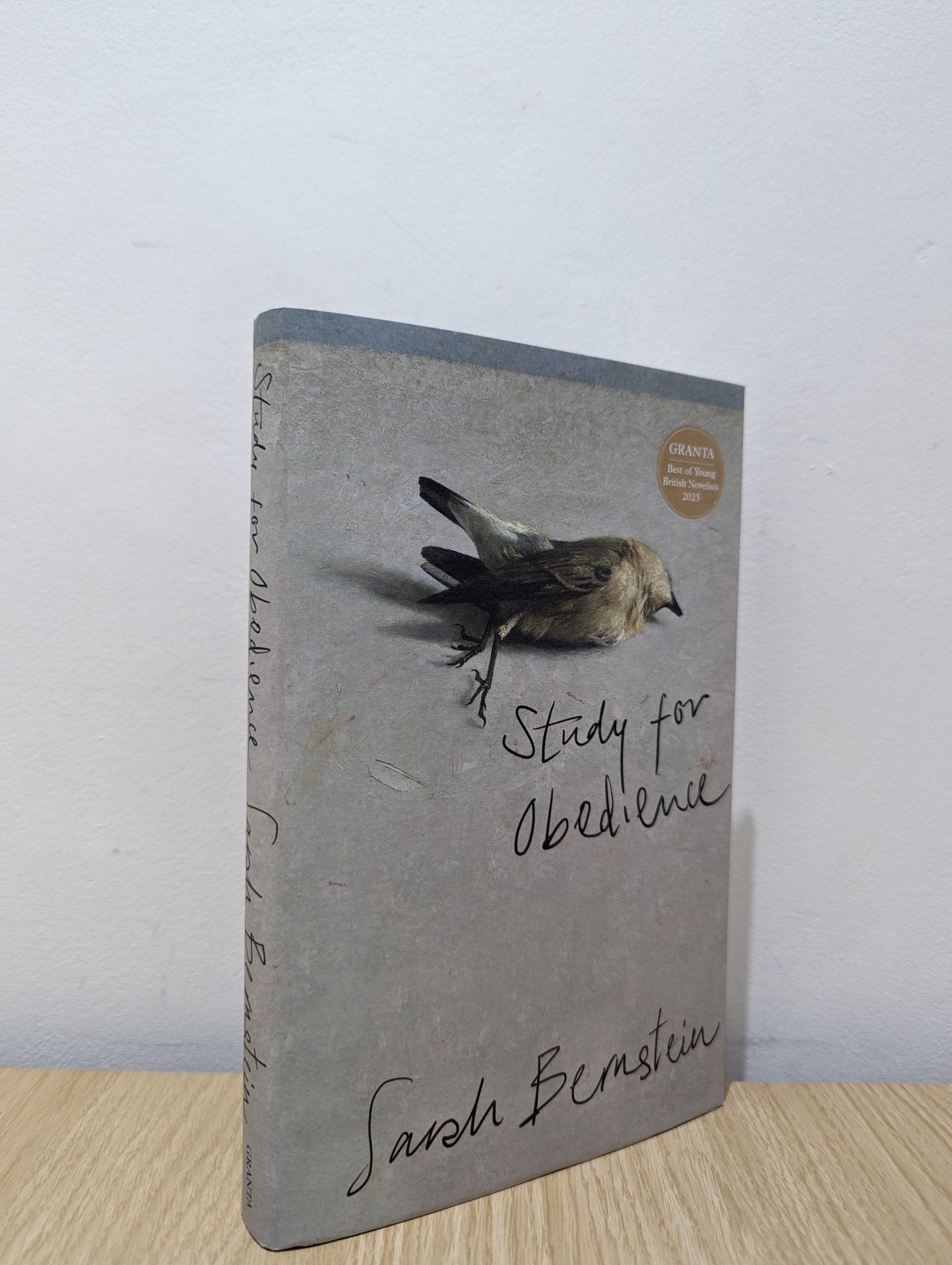 Study for Obedience by Sarah Bernstein (Signed First Edition) - Fialta Books