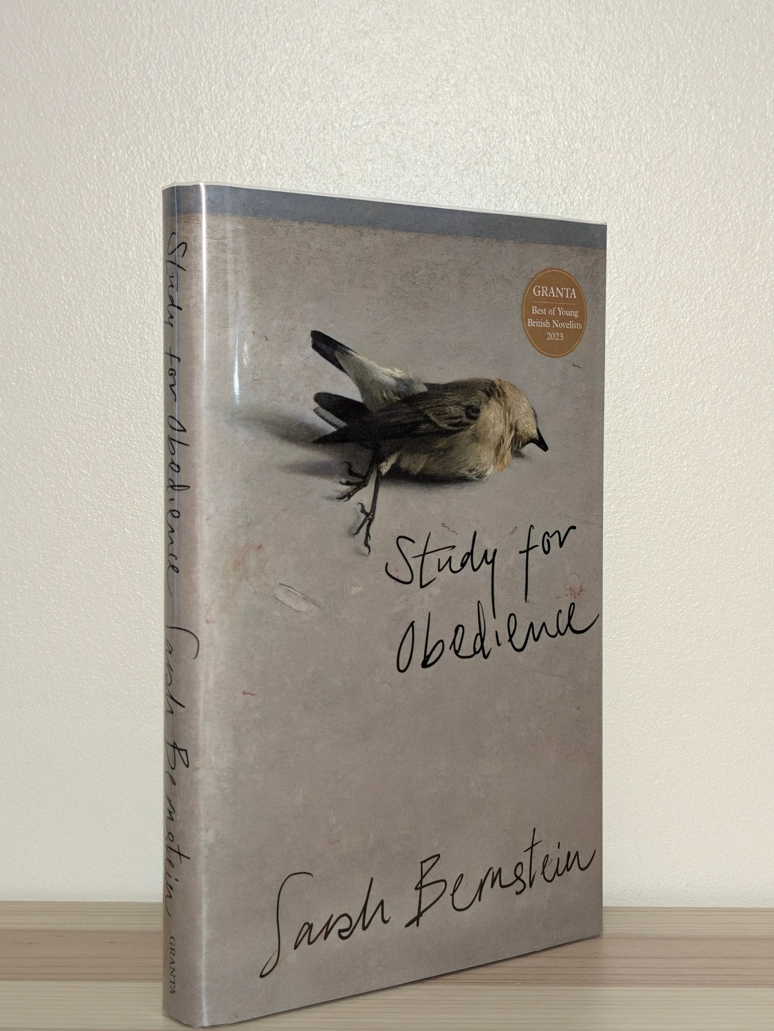 Study for Obedience by Sarah Bernstein (Signed Lined First Edition) - Fialta Books