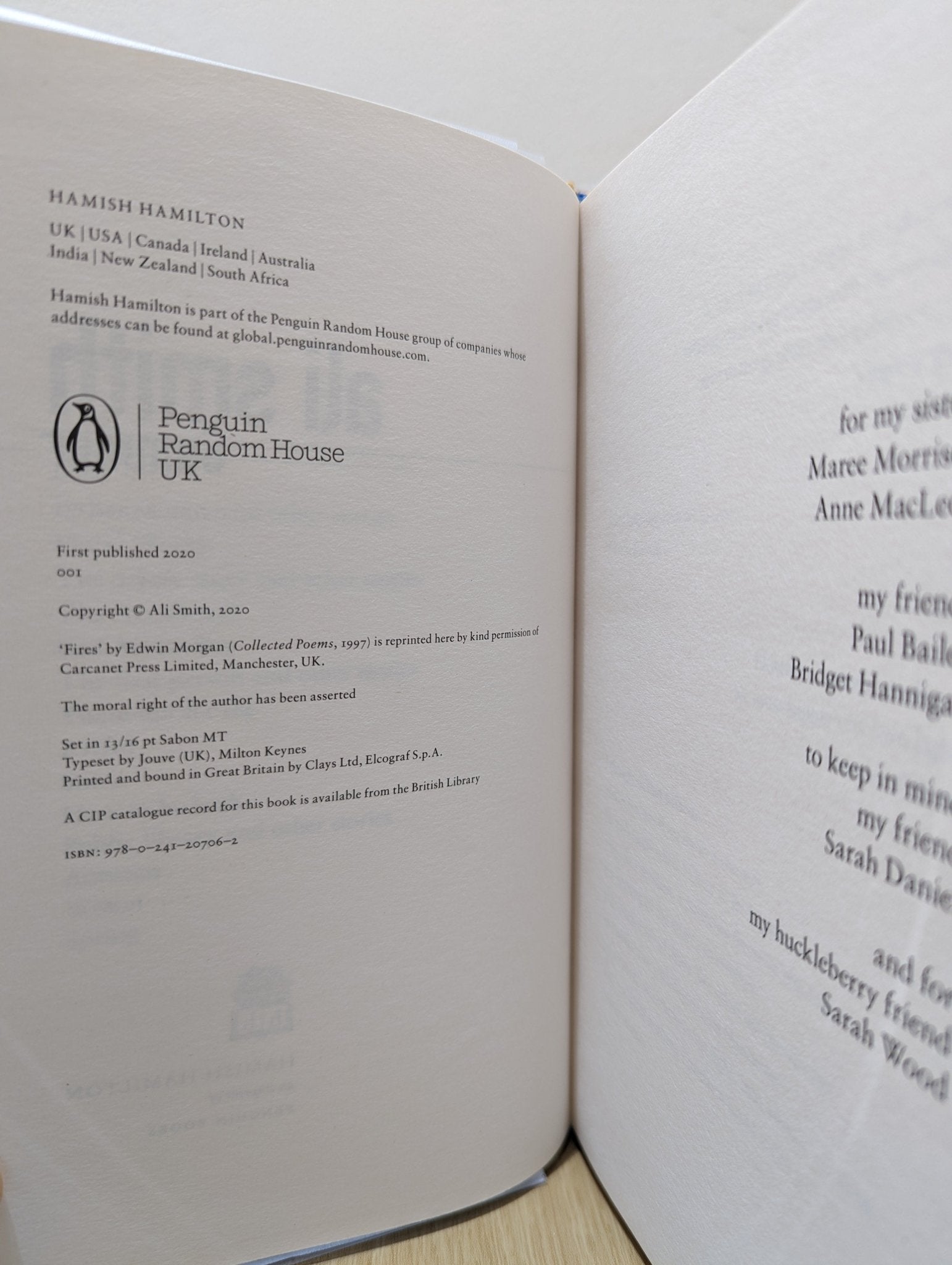 Summer by Ali Smith - Fialta Books