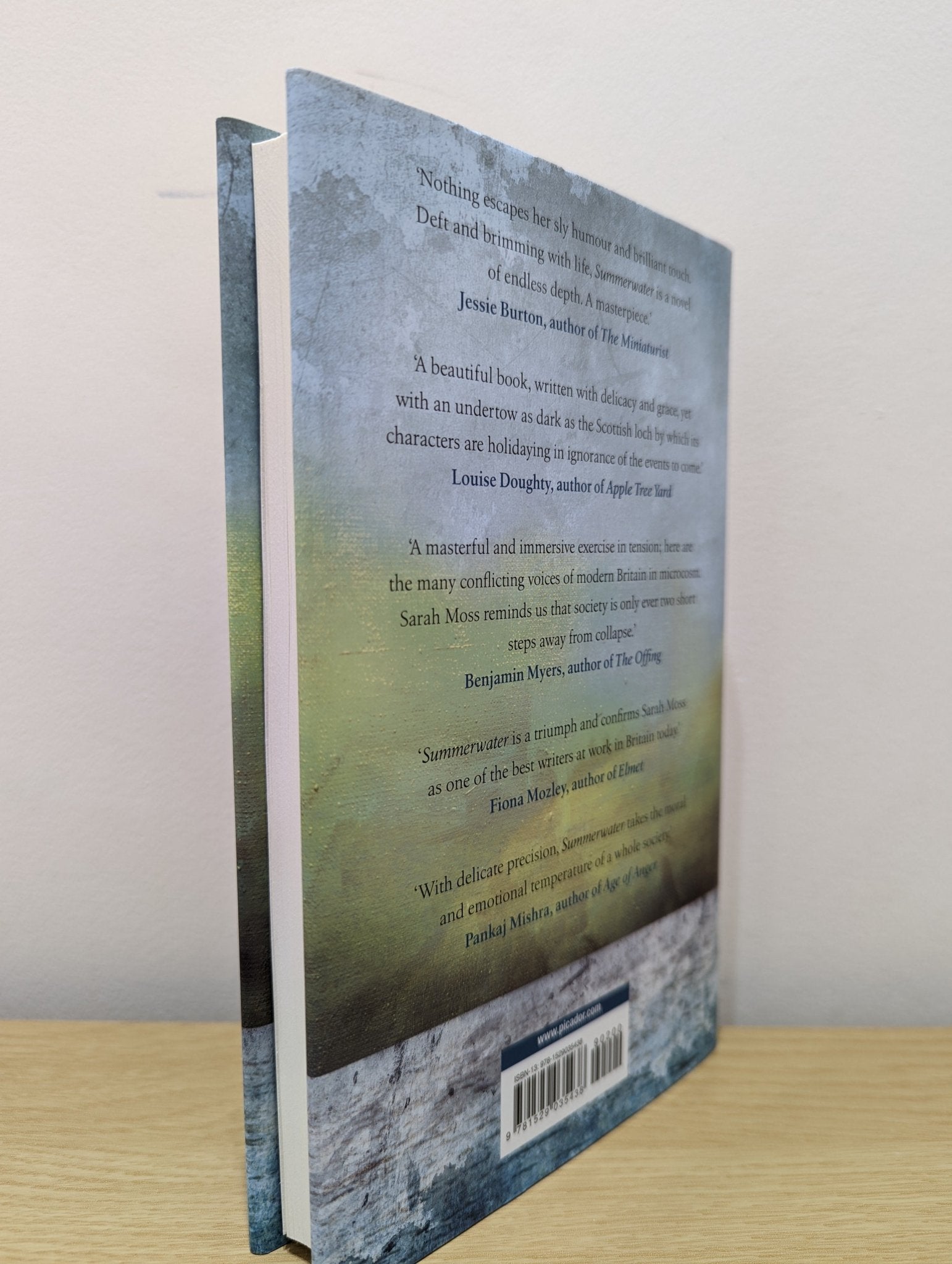 Summerwater by Sarah Moss (Signed Numbered First Edition) - Fialta Books