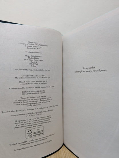 Sunbringer by Hannah Kaner (Signed First Edition with foil on boards) - Fialta Books