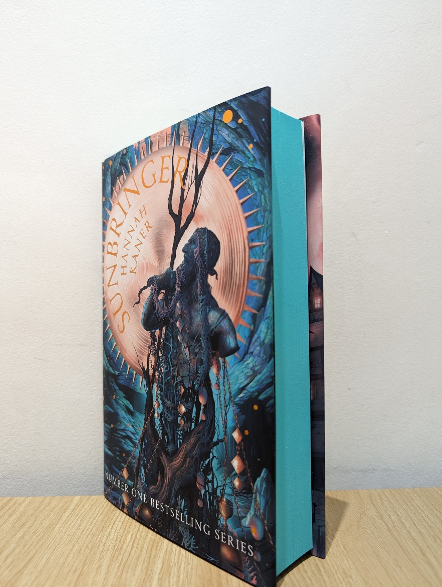 Sunbringer by Hannah Kaner (Signed First Edition with foil on boards) - Fialta Books