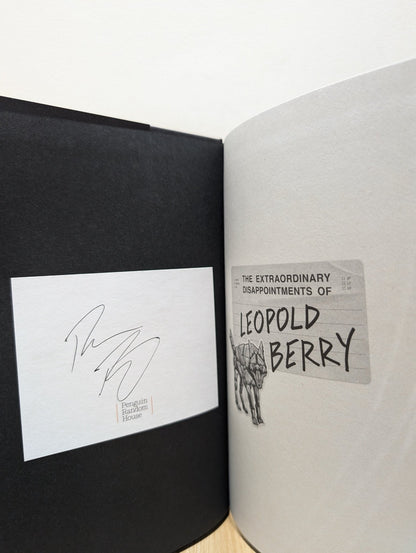Sunderworld 1: The Extraordinary Disappointments of Leopold Berry by Ransom Riggs (Signed First Edition) - Fialta Books