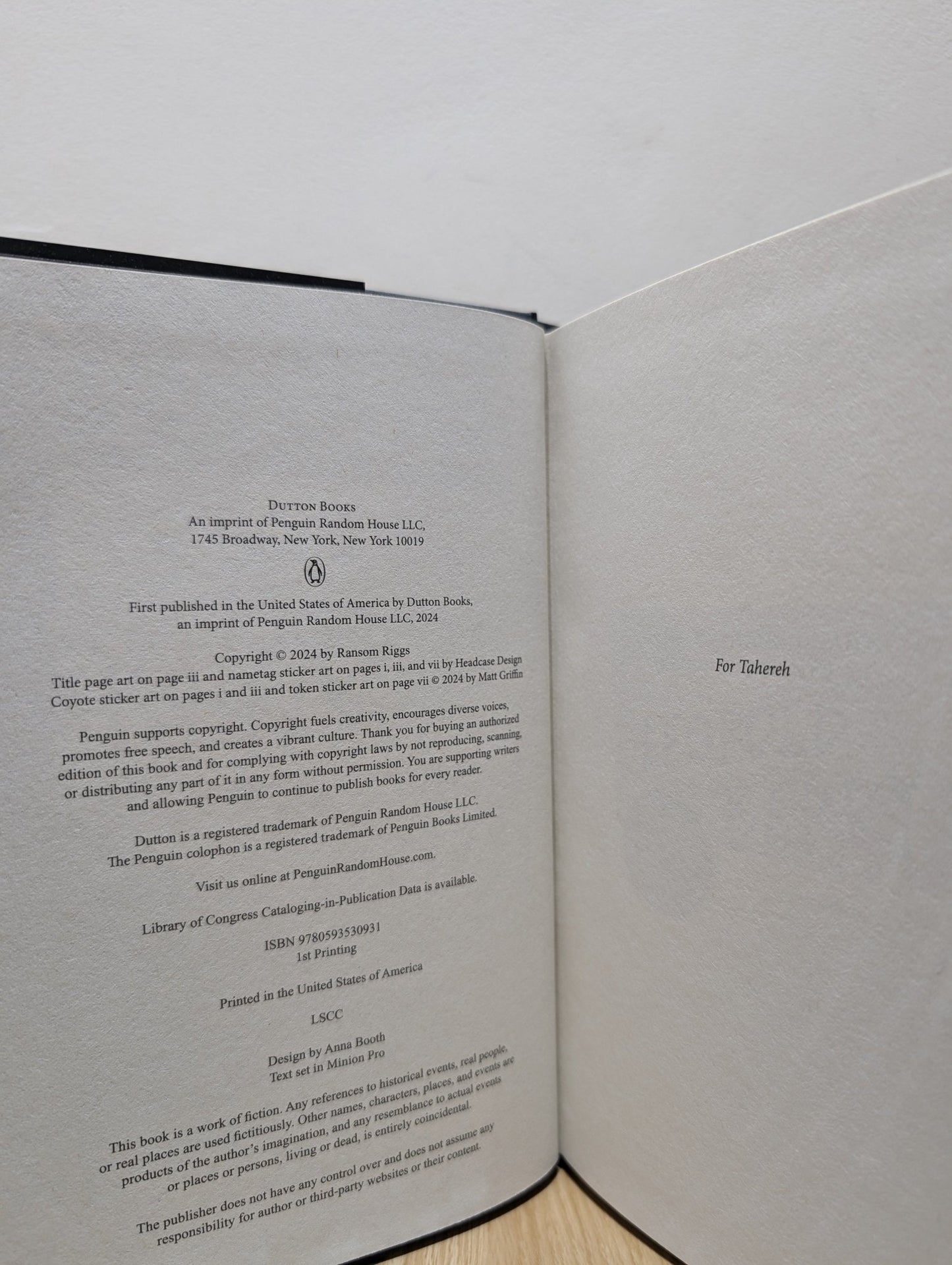 Sunderworld 1: The Extraordinary Disappointments of Leopold Berry by Ransom Riggs (Signed First Edition) - Fialta Books