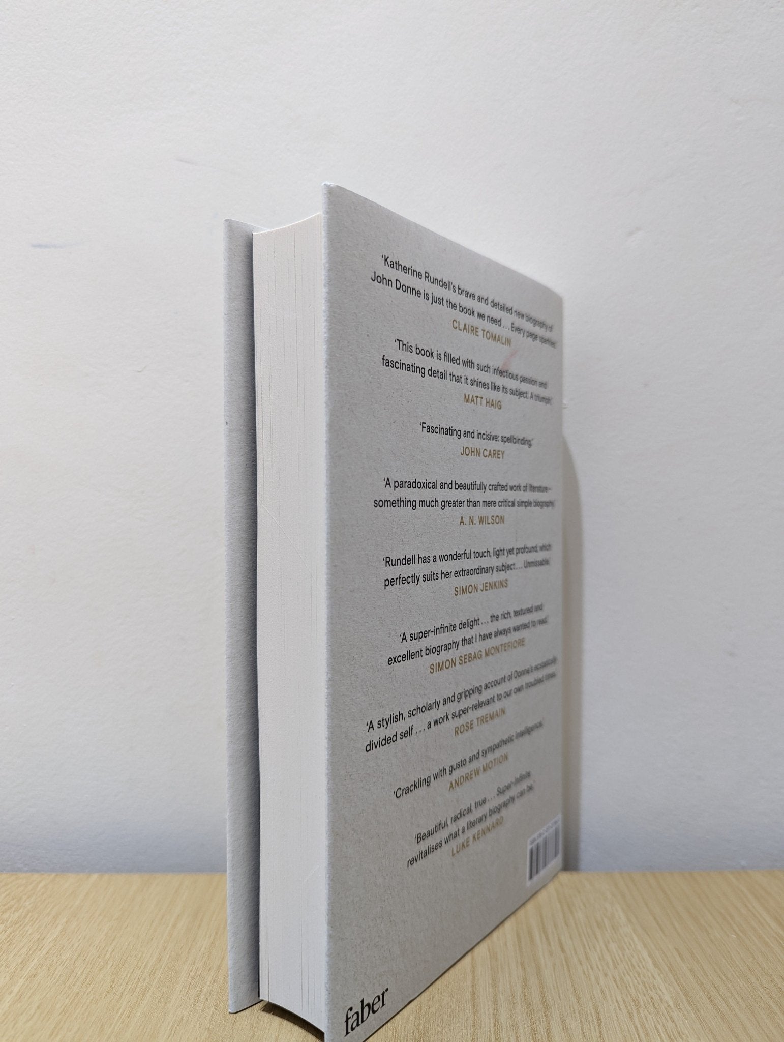 Super - Infinite: The Transformations of John Donne by Katherine Rundell (Signed First Edition) - Fialta Books