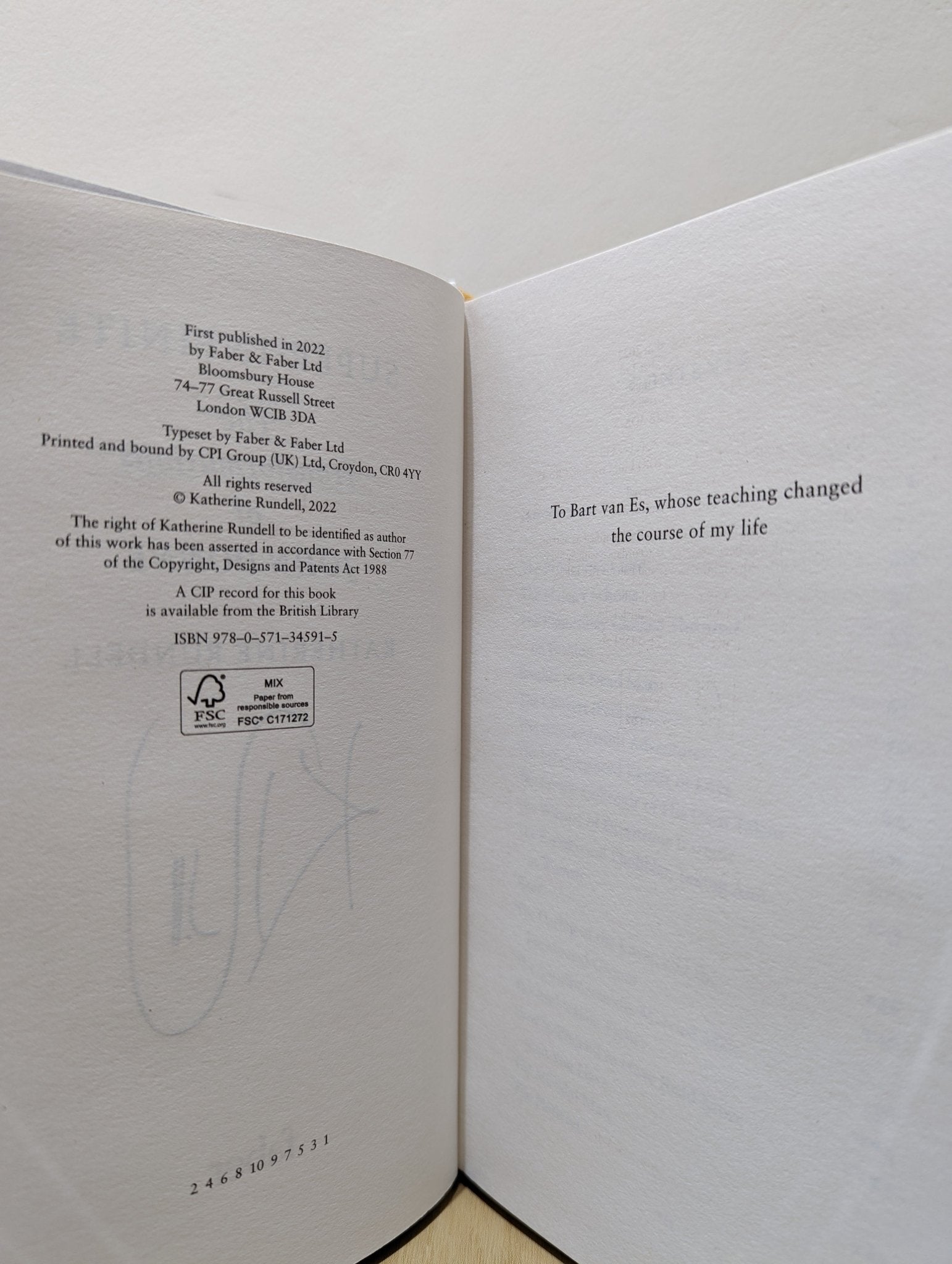 Super - Infinite: The Transformations of John Donne by Katherine Rundell (Signed First Edition) - Fialta Books