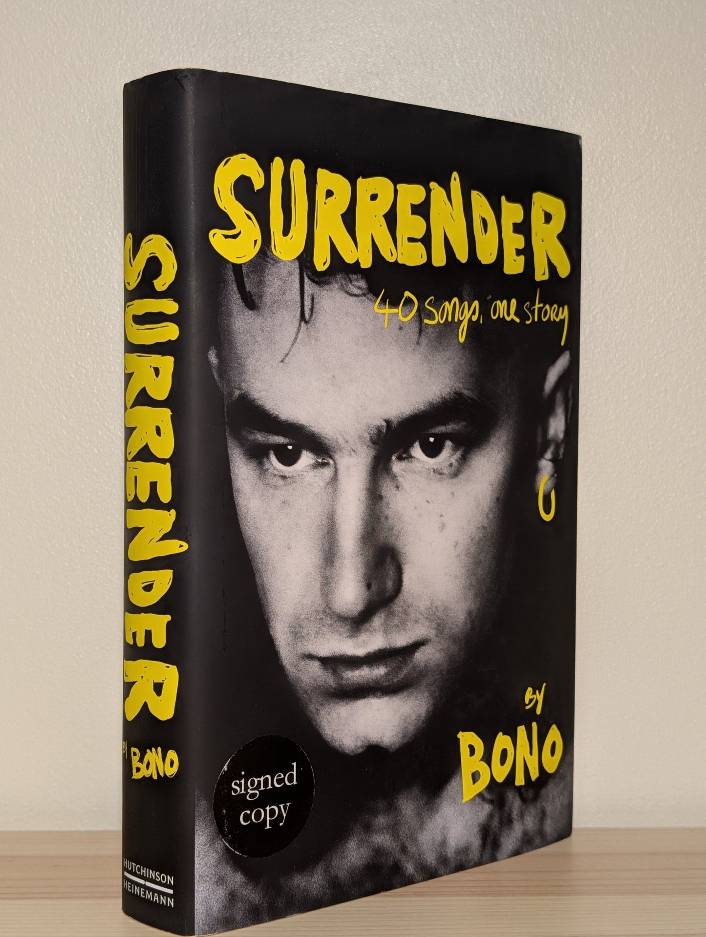 Surrender: 40 Songs, One Story by Bono (Signed) - Fialta Books