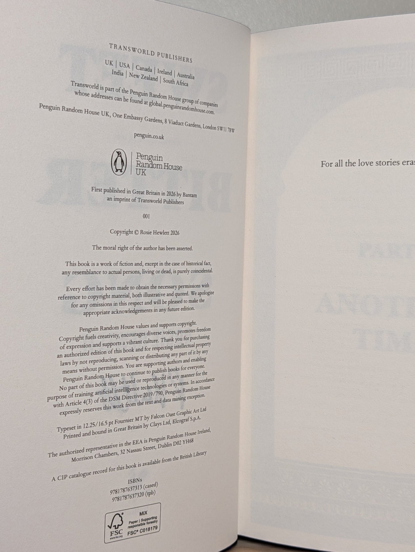 Sweetbitter Song by Rosie Hewlett (Signed First Edition with sprayed edges) - Fialta Books