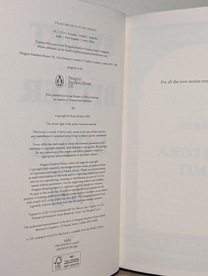 Sweetbitter Song by Rosie Hewlett (Signed First Edition with sprayed edges) - Fialta Books