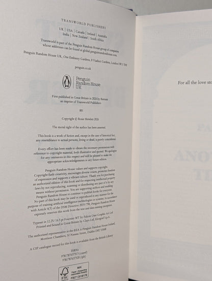 Sweetbitter Song by Rosie Hewlett (Signed Numbered Edition with sprayed edges) - Fialta Books