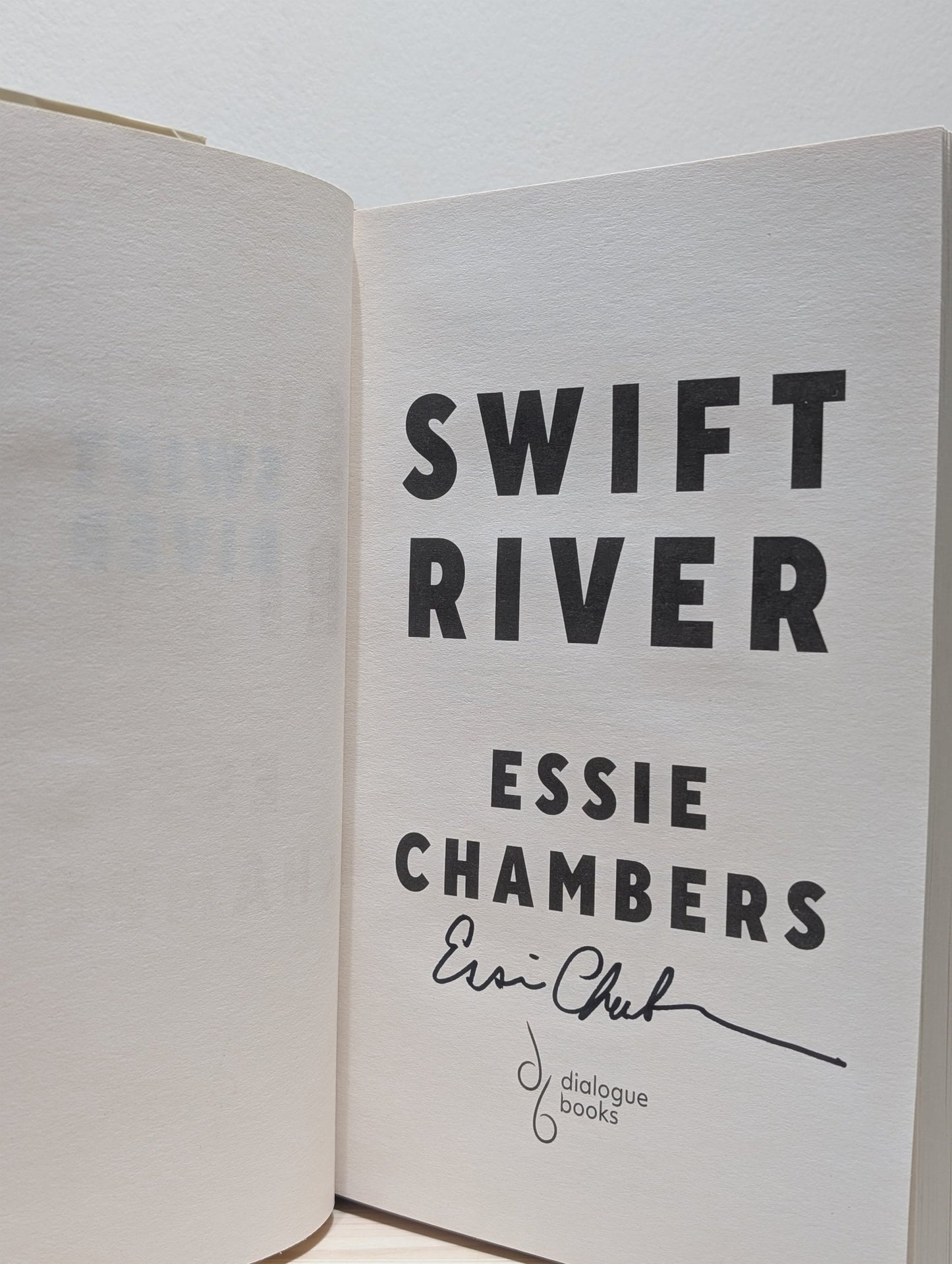 Swift River by Essie Chambers (Signed First Edition) - Fialta Books