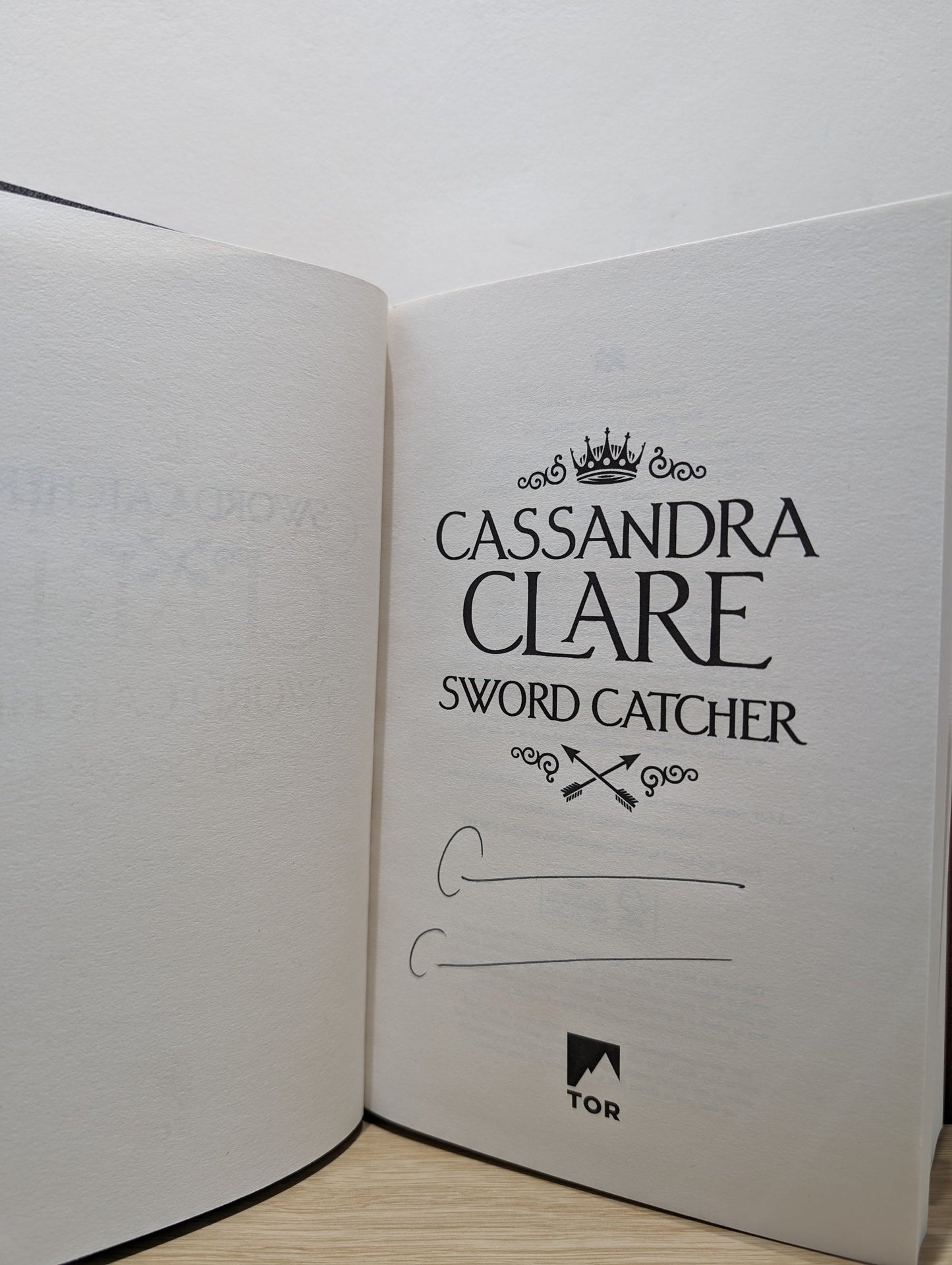 Sword Catcher by Cassandra Clare (Signed) - Fialta Books