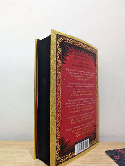 Sword Catcher by Cassandra Clare (Signed First Edition with sprayed edges and postcard) - Fialta Books
