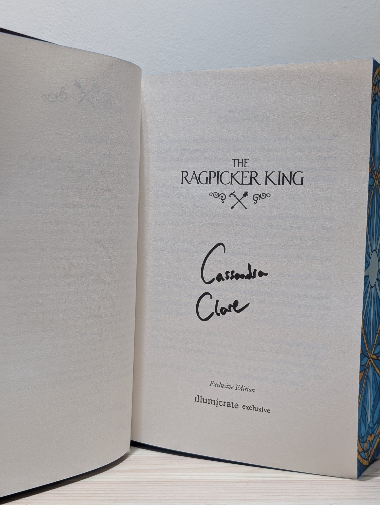 Sword Catcher; The Ragpicker King by Cassandra Clare (Digital Signed First Edition with sprayed edges) - Fialta Books