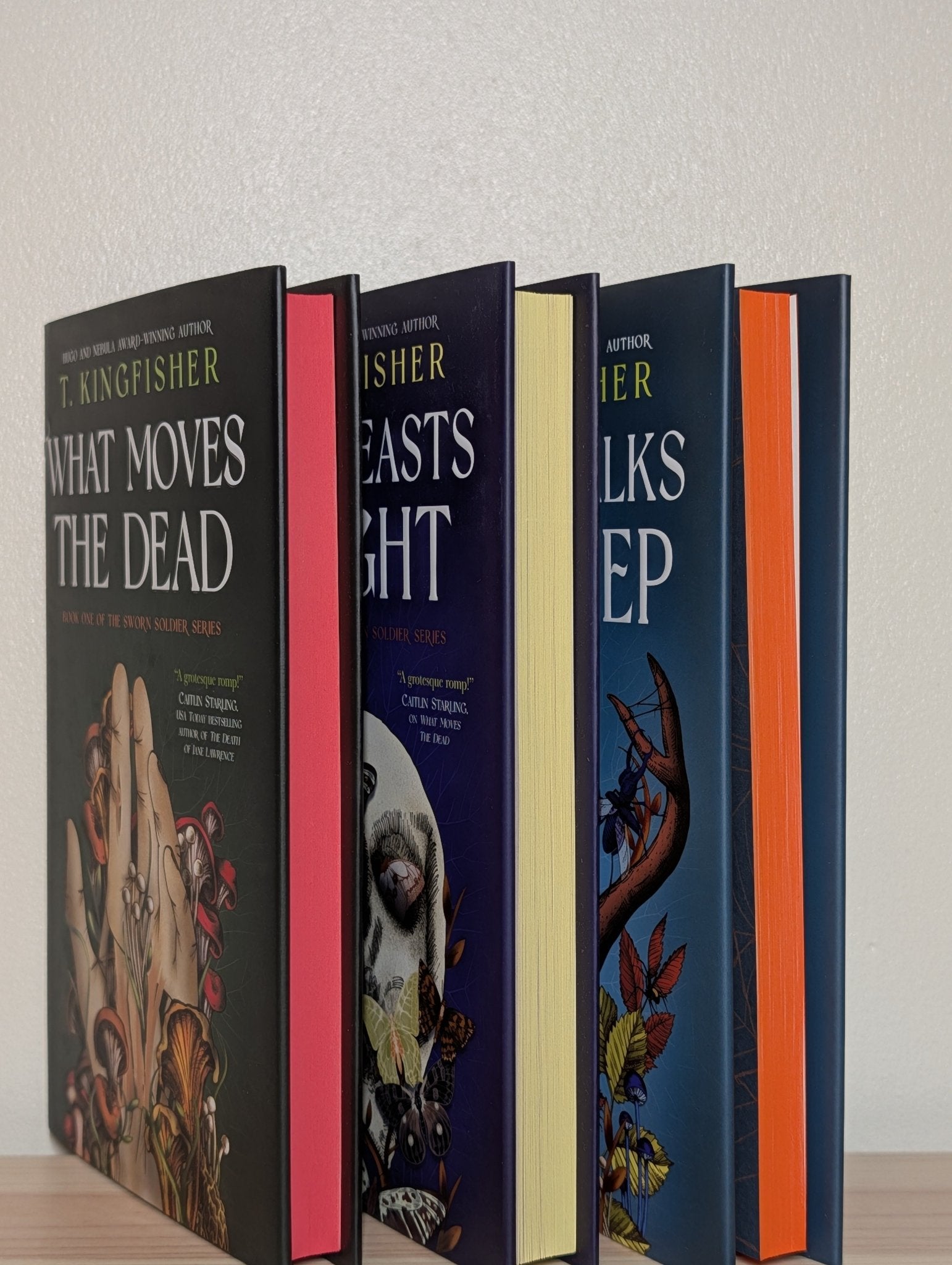 Sworn Soldier 1 - 3 (First Edition Set with sprayed edges) - Fialta Books