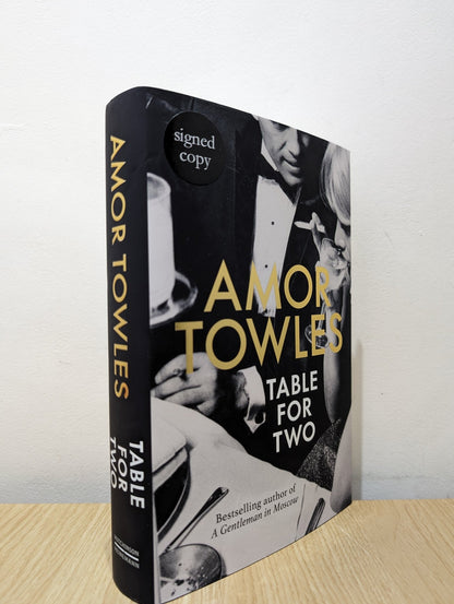 Table For Two by Amor Towles (Signed First Edition) - Fialta Books
