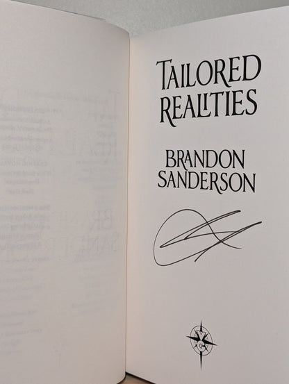 Tailored Realities by Brandon Sanderson (Signed First Edition) - Fialta Books