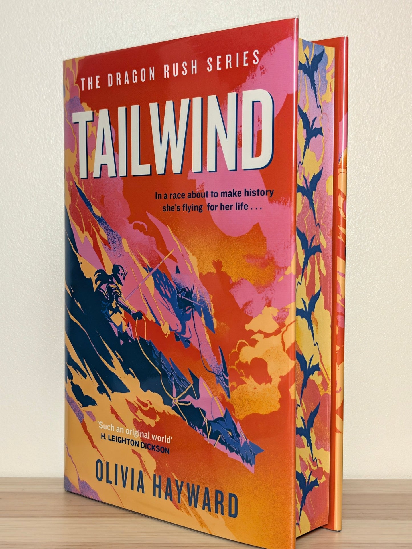 Tailwind: Dragon Rush 1 by Olivia Hayward (Signed Numbered Edition with sprayed edges) - Fialta Books