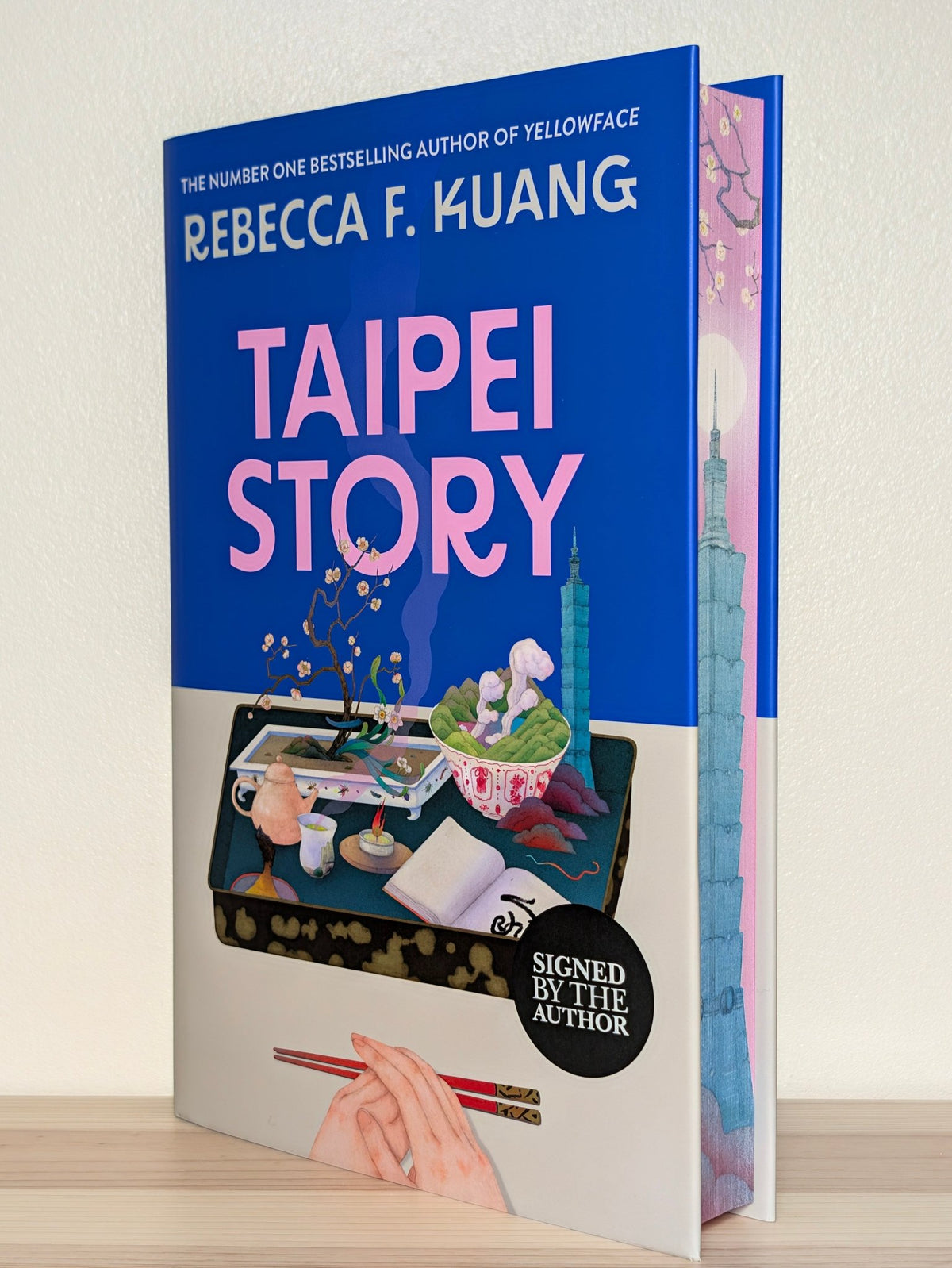 Taipei Story by R.F. Kuang (Signed First Edition with sprayed edges) - Fialta Books