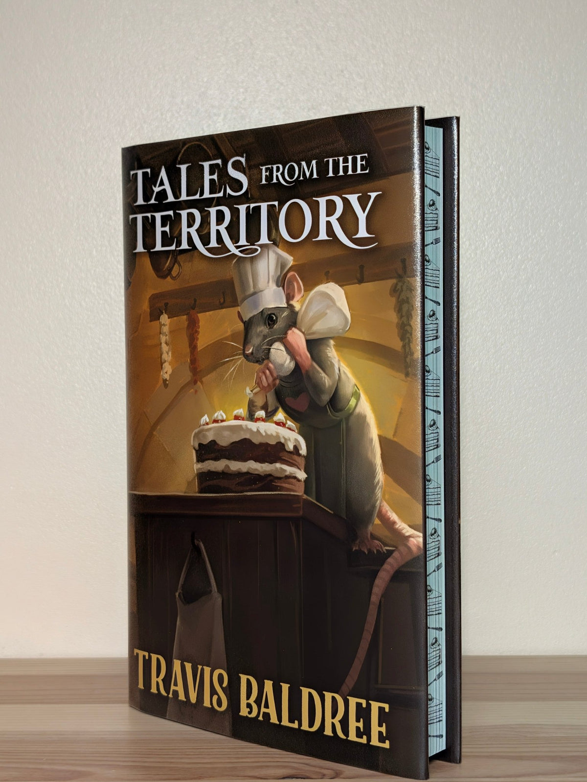 Tales from the Territory by Travis Baldree (Signed First Edition with sprayed edges) - Fialta Books