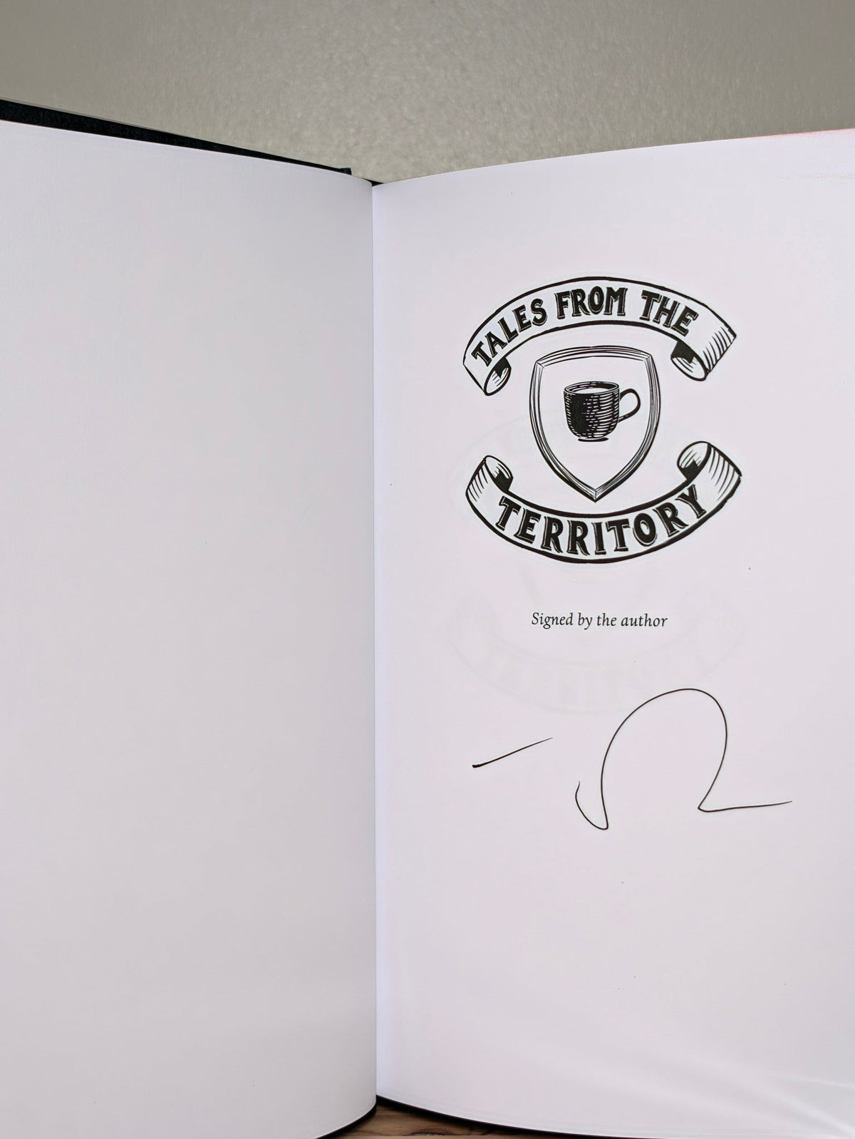 Tales from the Territory by Travis Baldree (Signed Sprayed Edges Edition) - Fialta Books