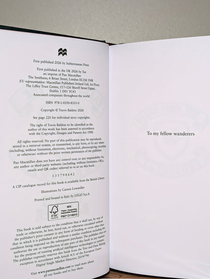 Tales from the Territory by Travis Baldree (Signed Sprayed Edges Edition) - Fialta Books