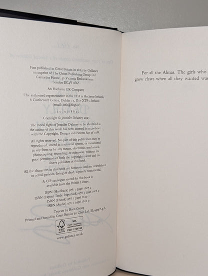 Tales of a Deadly Devotion by Jennifer Delaney (Signed Numbered First Edition with sprayed edges) - Fialta Books