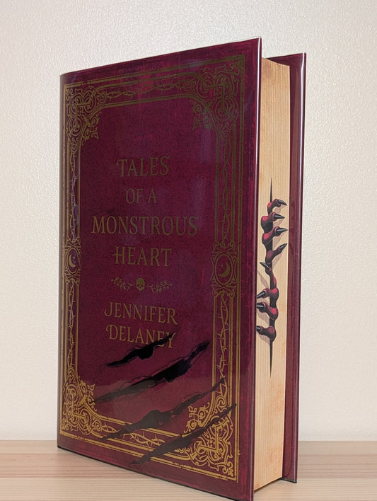 Tales of a Monstrous Heart by Jennifer Delaney (Signed First Edition with sprayed edges) - Fialta Books