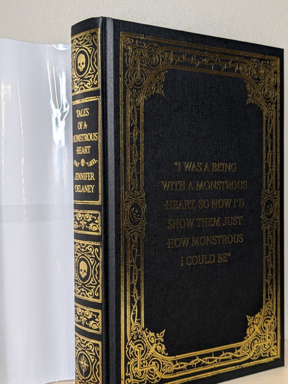 Tales of a Monstrous Heart by Jennifer Delaney (Signed First Edition with sprayed edges) - Fialta Books