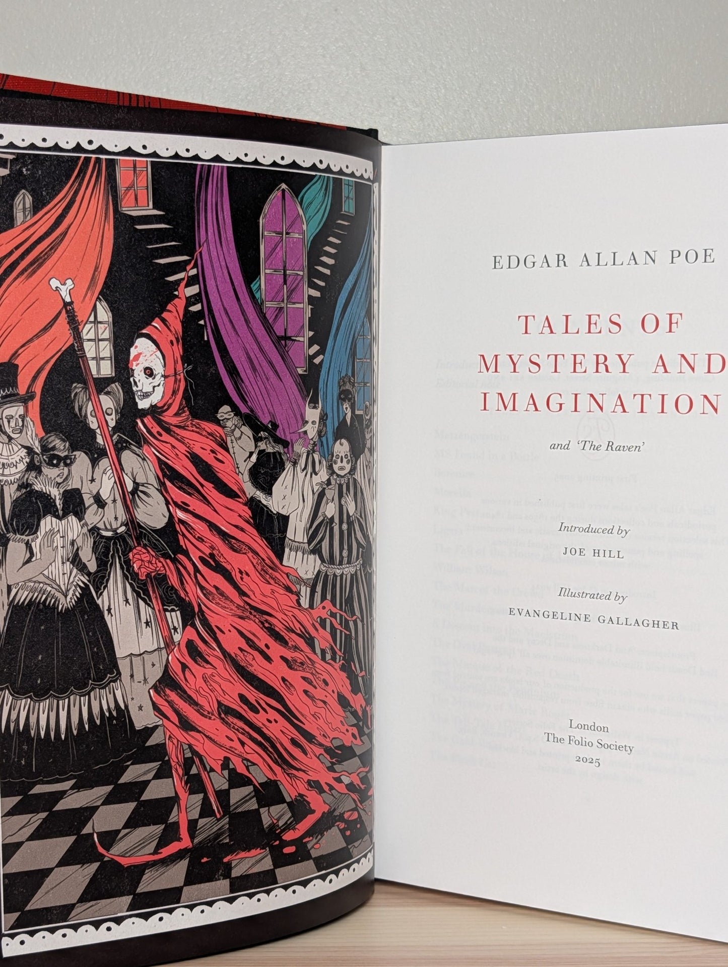 Tales of Mystery and Imagination by Edgar Allan Poe (Folio Slipcase Edition) - Fialta Books