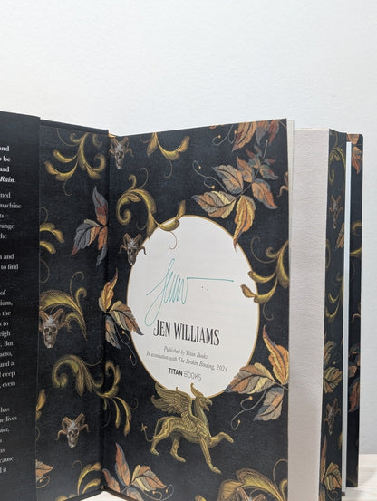 Talon Duology: Talonsister; Titanchild by Jen Williams (Signed Edition Set with sprayed edges) - Fialta Books