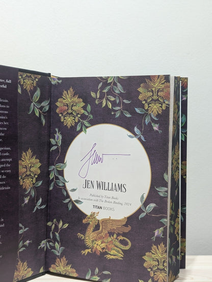 Talon Duology: Talonsister; Titanchild by Jen Williams (Signed Edition Set with sprayed edges) - Fialta Books