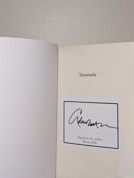 Tarantula by Eduardo Halfon (Signed First Edition) - Fialta Books