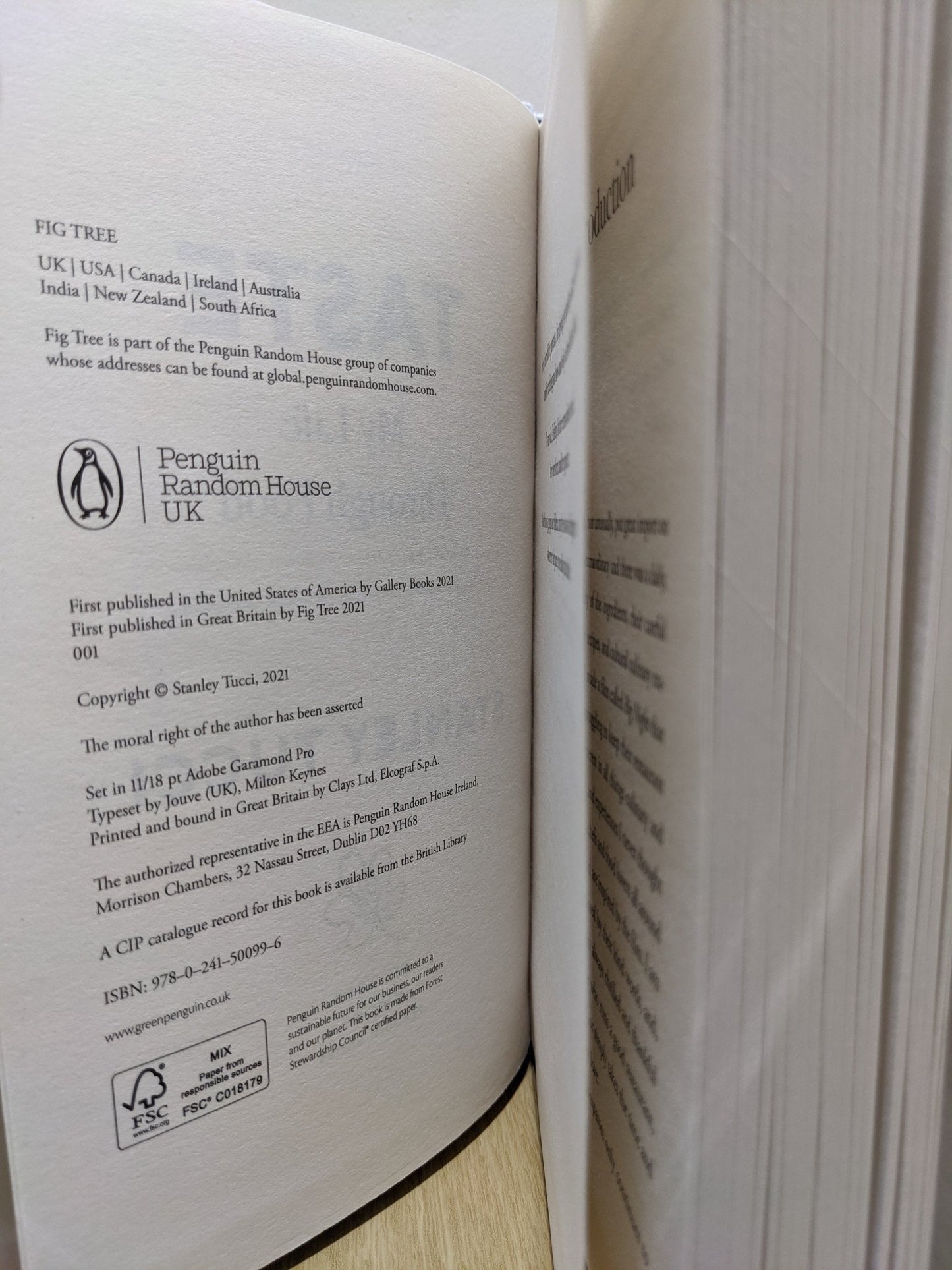 Taste: My Life Through Food by Stanley Tucci (Signed First Edition) - Fialta Books