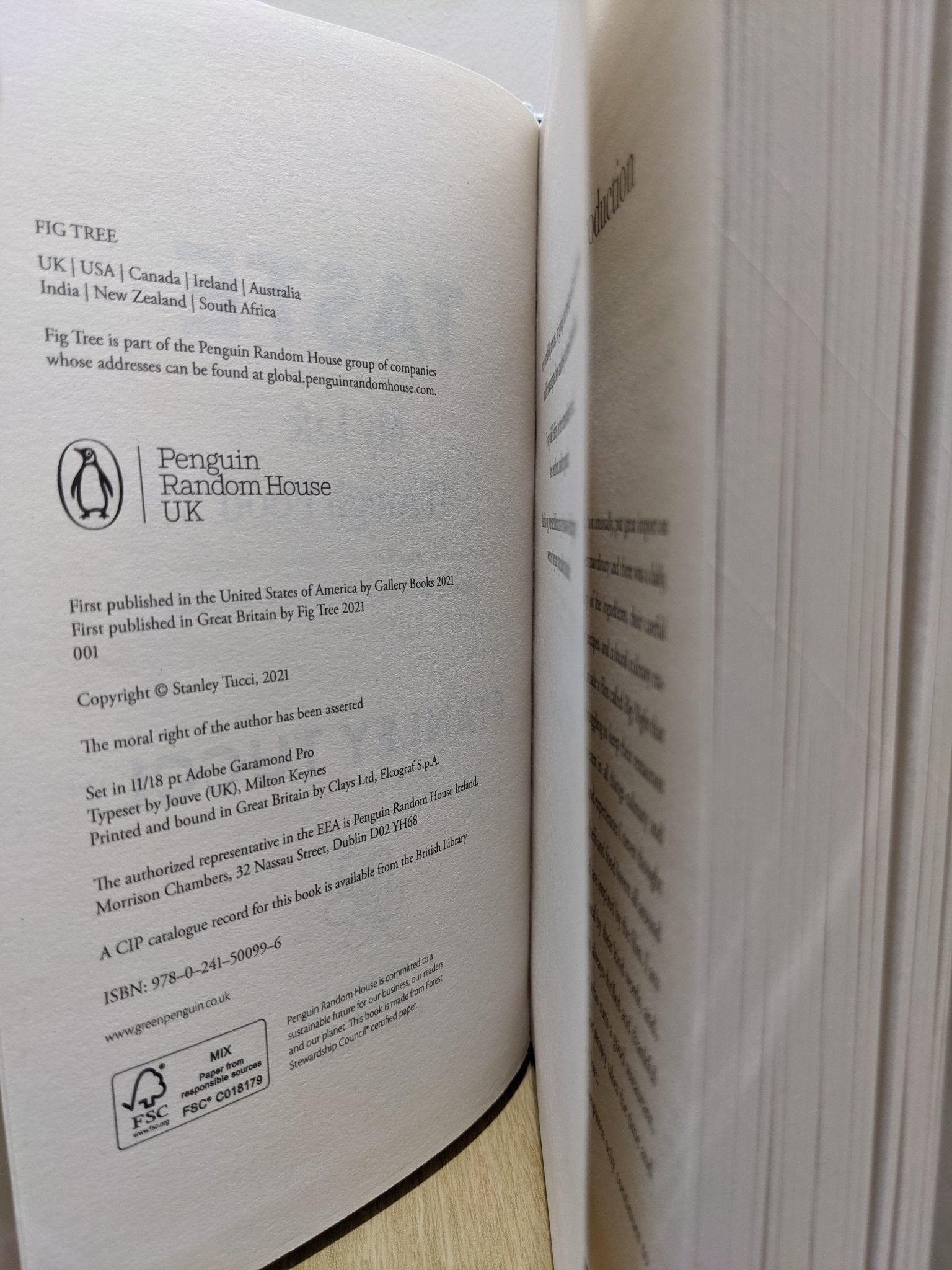 Taste: My Life Through Food by Stanley Tucci (Signed First Edition) - Fialta Books