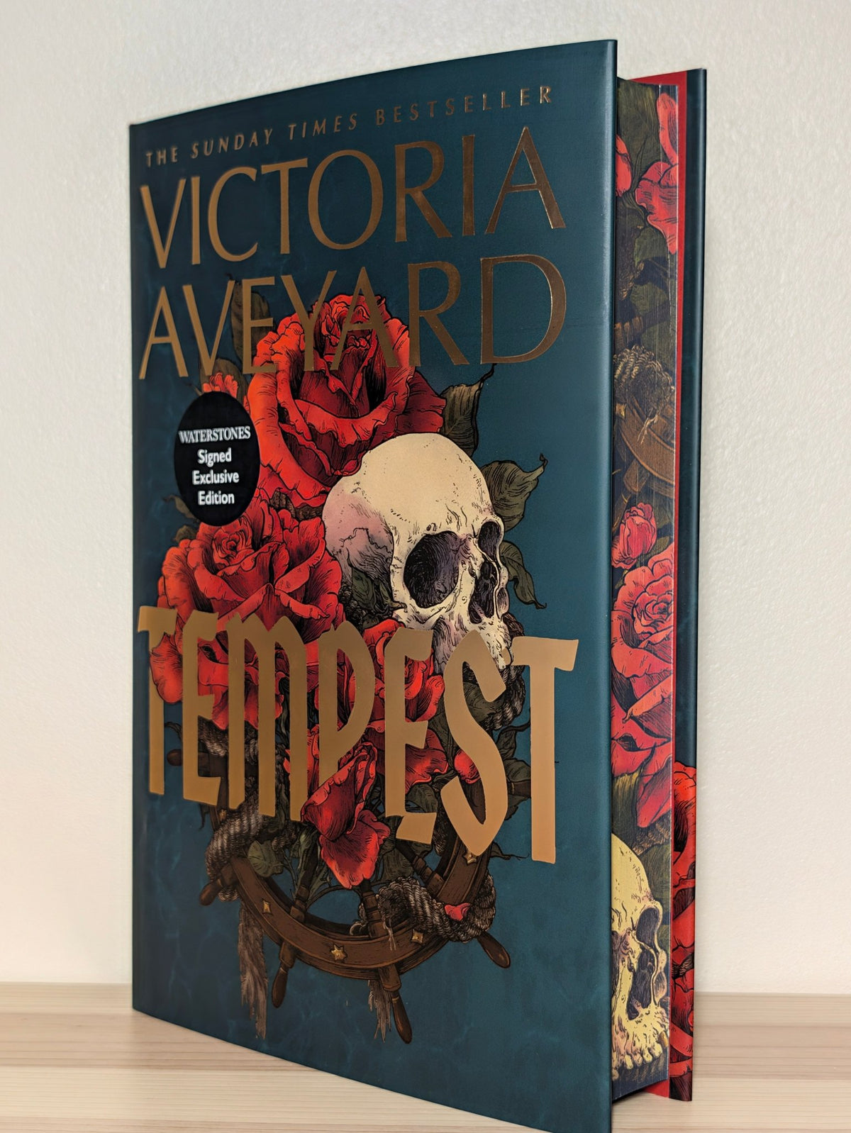 Tempest by Victoria Aveyard (Signed First Edition with sprayed edges) - Fialta Books