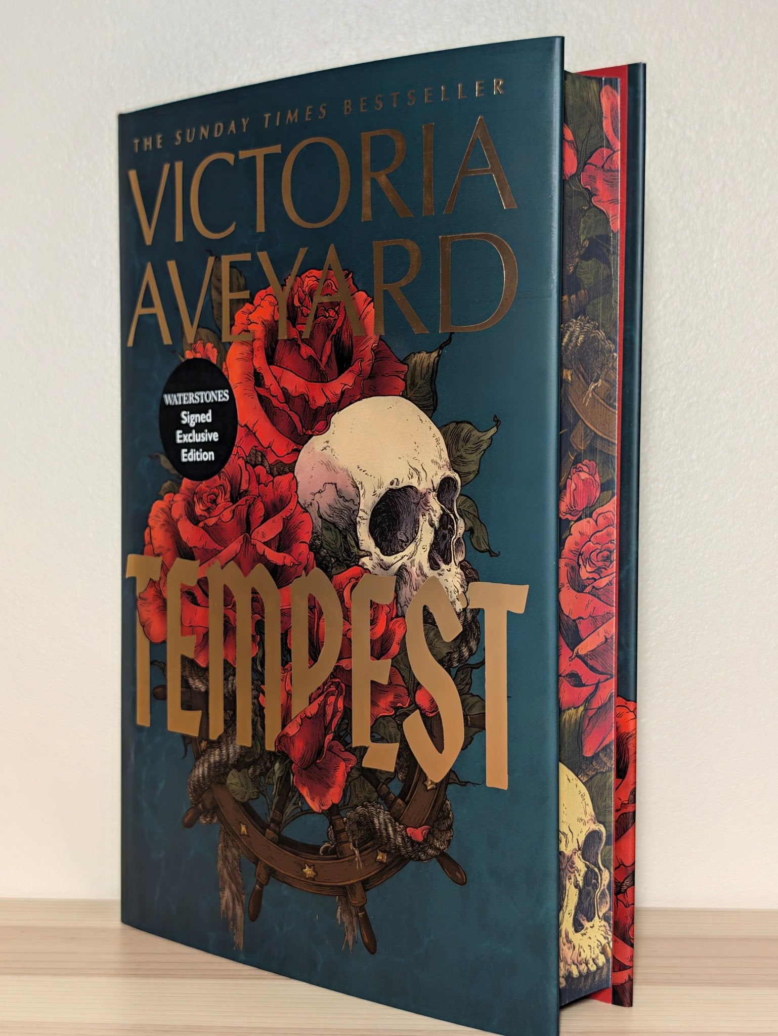 Tempest by Victoria Aveyard (Signed First Edition with sprayed edges) - Fialta Books