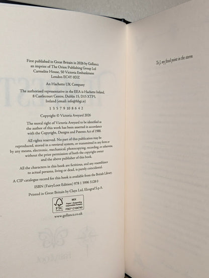 Tempest by Victoria Aveyard (Special Edition with sprayed edges) - Fialta Books