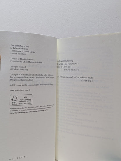 That Broke into Shining Crystals by Richard Scott (Signed First Edition) - Fialta Books