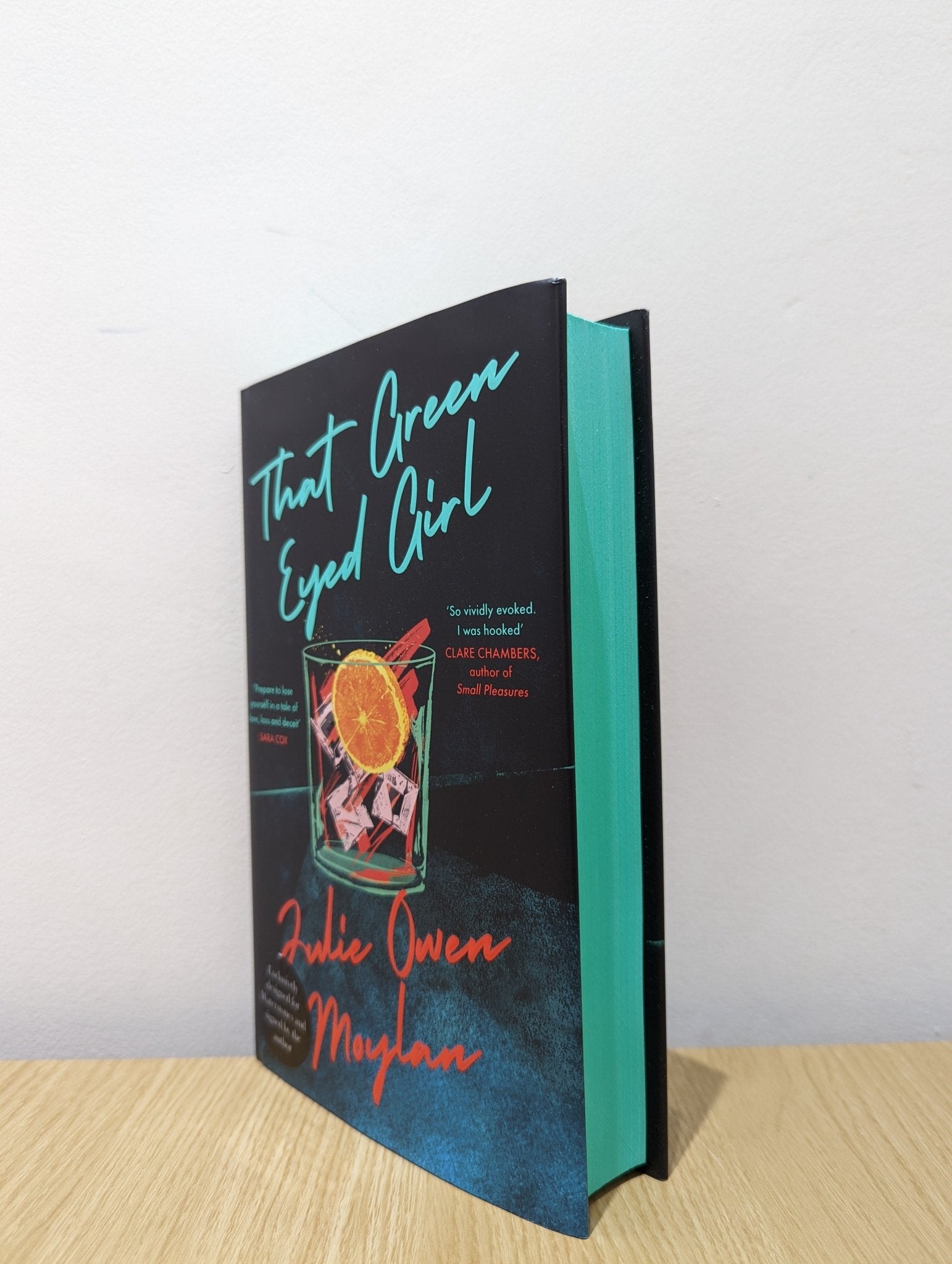 That Green Eyed Girl by Julie Owen Moylan (Signed First Edition with sprayed edges) - Fialta Books
