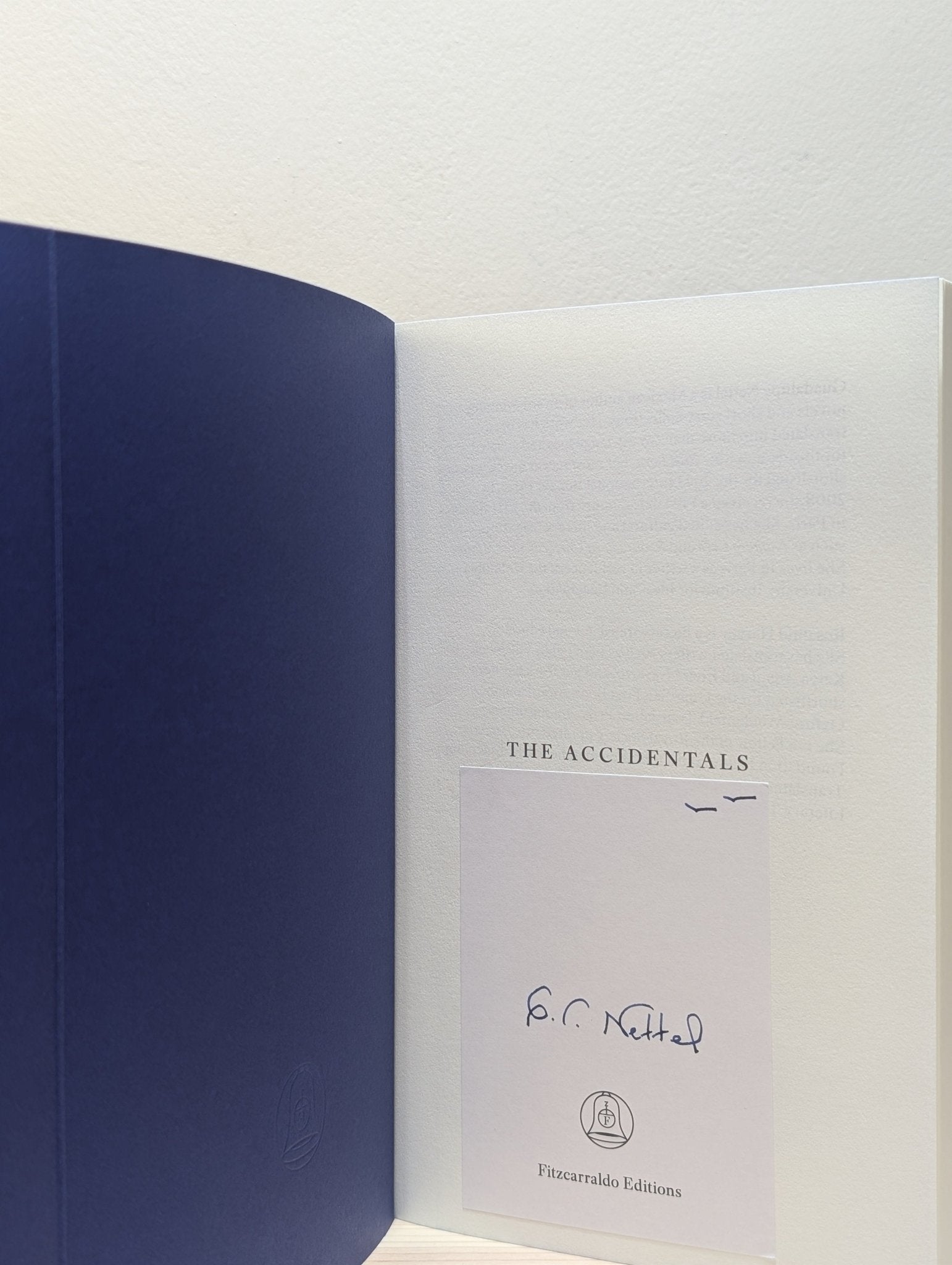The Accidentals by Guadalupe Nettel (Signed First Edition) - Fialta Books