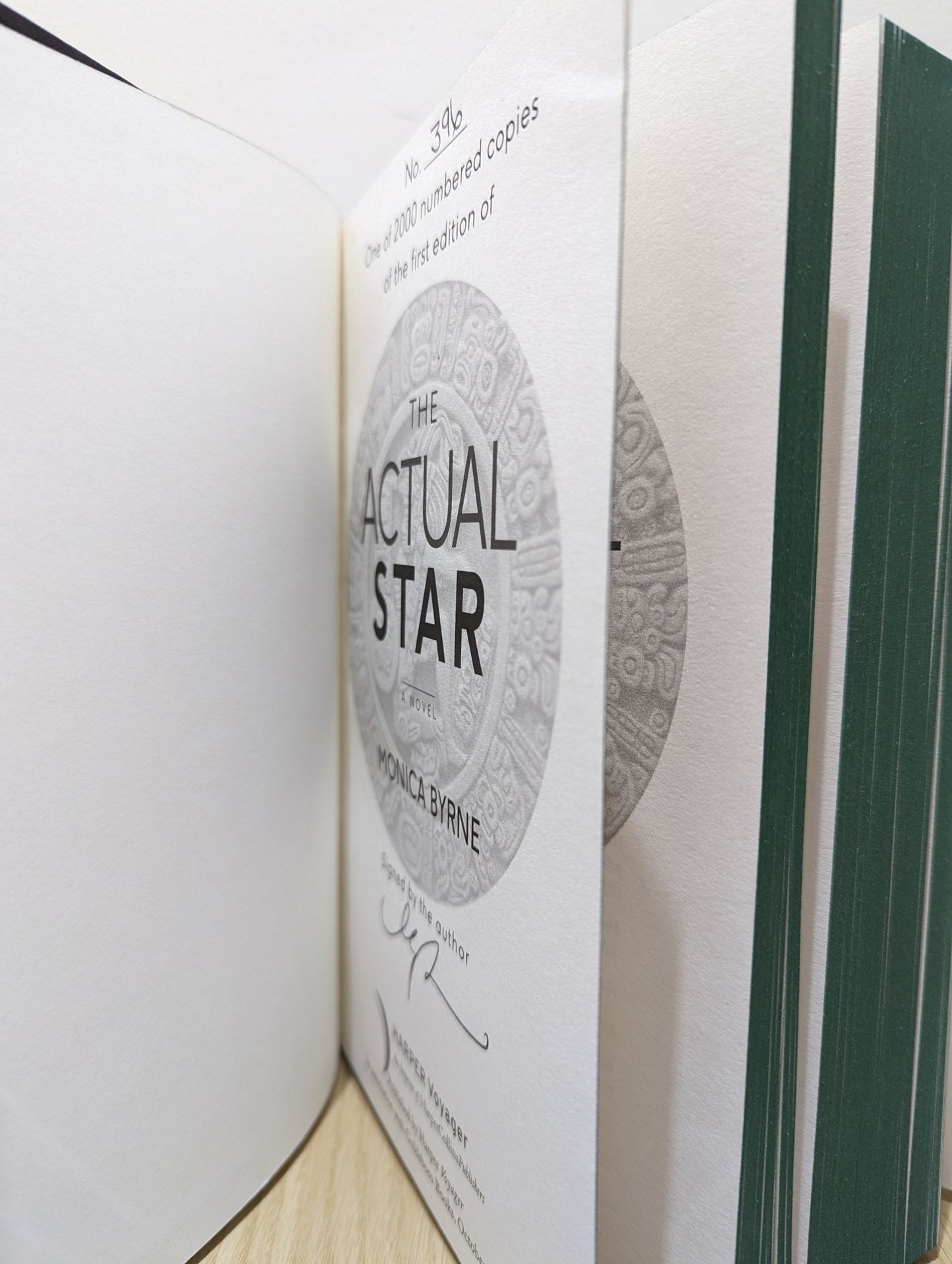 The Actual Star: A Novel by Monica Byrne (Signed Numbered First Edition) - Fialta Books